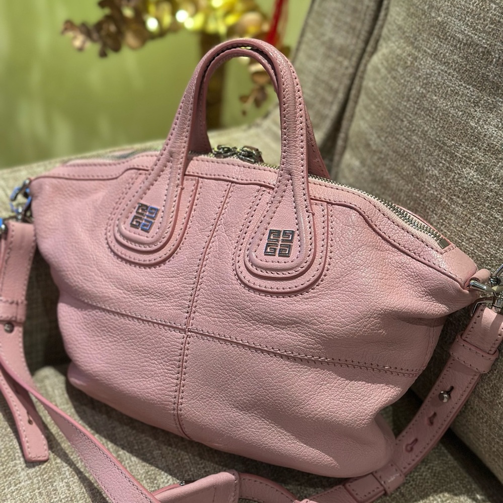 GIVENCHY
Pink Goatskin Leather Micro Nightingale Bag - Picture 4 of 15